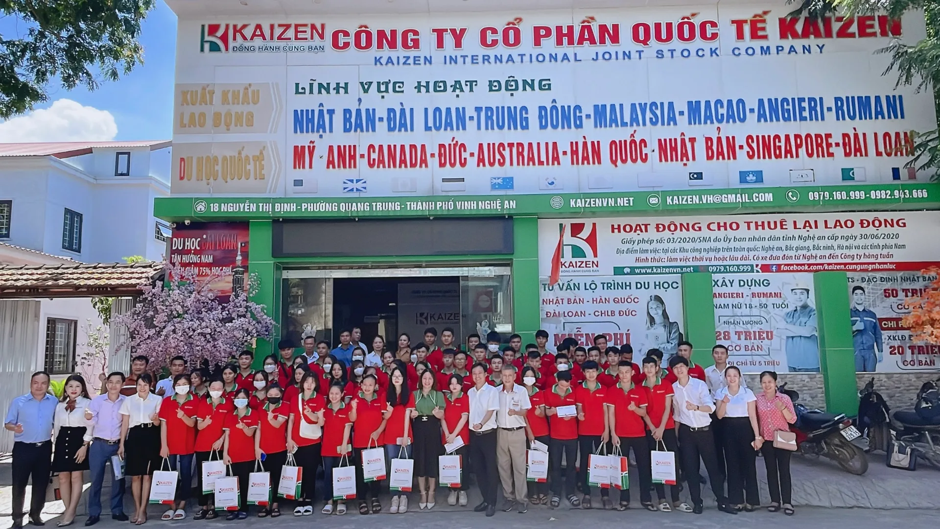 KHAI GIẢNG KHOÁ HỌC | DU HỌC QUỐC TẾ KAIZEN